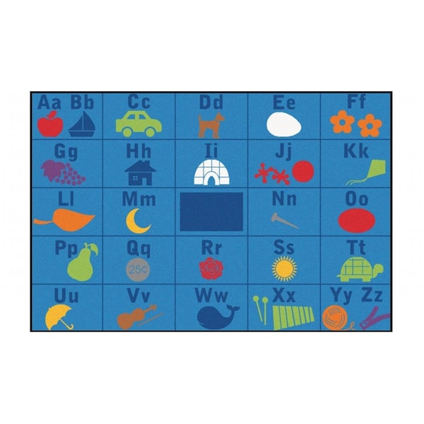 Carpets For Kids Carpets for Kids 96.93 Kids Value Rug - Alphabet Seating Rug 96.93 - main